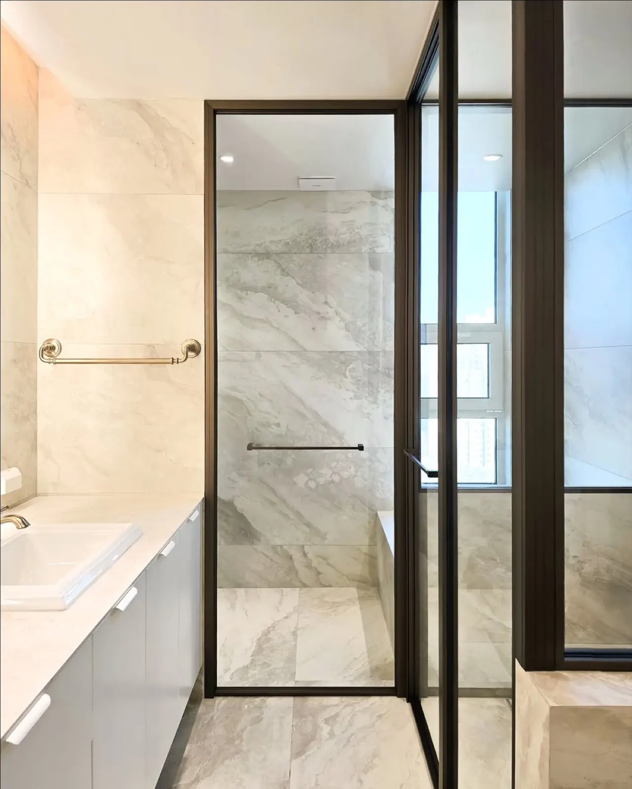 Featured installation: installed in a wet room