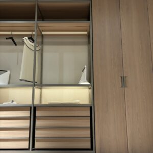 Modern Modular Wardrobe Closet System with Drawers, Hanging Space & Storage Cabinets – Available in Multiple Sizes & Colors